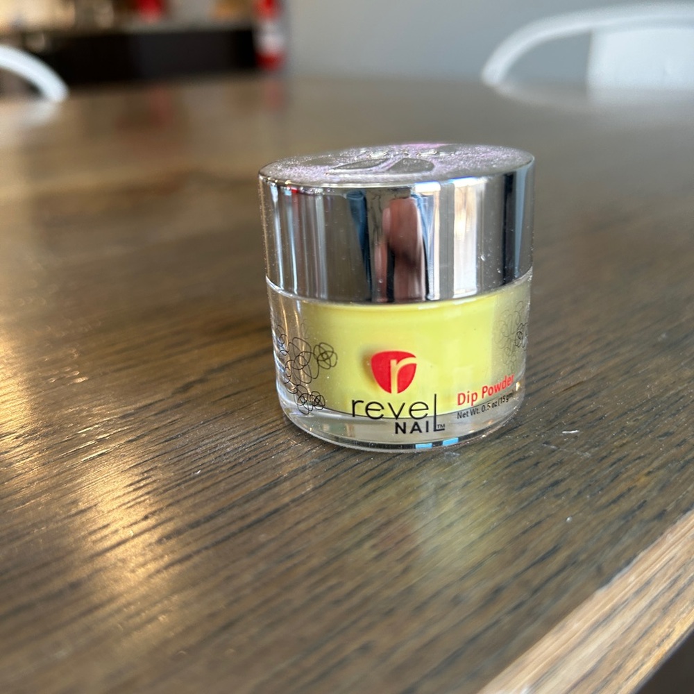 Revel Nail Yellow Dip Powder